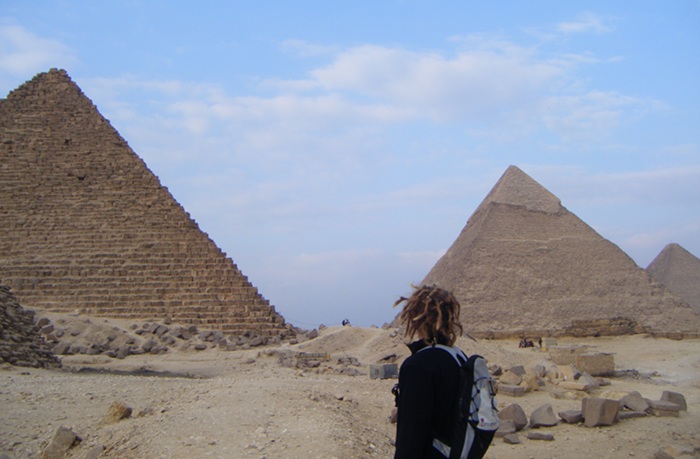 Me admiring the view.