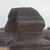 A side view of the Sphinx.