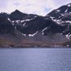 Grytviken, an abandoned whaling station on South Georgia. It is in the same bay as the modern BAS King Edward Point base and Ernest Shackleton's grave.