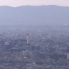 Kyoto from the hill above Chion-in. As well as having the temples and culture, Kyoto is also a modern industrial town.