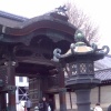 A gate at the Higashi Hongan-ji temple - everything is very big here!