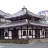 One of the outer buildings at the Nishi Hongan-ji temple.