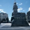 The main square in Montevideo, Uruguay.