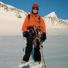 Me all kitted up to go and climb a mountain called Point 762 during my first winter trip at Rothera.