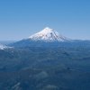 Another volcano seen from the top of the one we climbed.