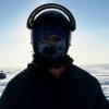 Me all kitted up for a long trip on a skidoo in -20 &deg;C.